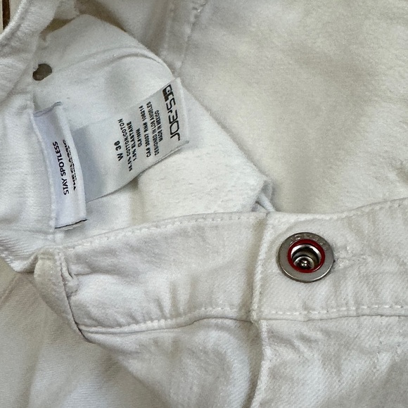 Joe's Jeans Women's Straight Leg Jeans - White - Picture 5 of 7